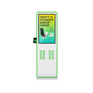 32-Slot  Stripe POS  Vertical Power Bank Kiosks