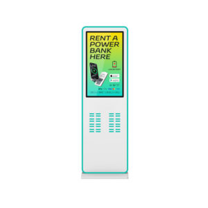 32-Slot Qr Vertical Power Bank Kiosks