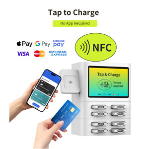 8-Slot Touch Screen Shared Power Bank Station