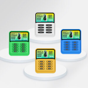 12-Slots Qr Scan Led Shared Power Bank Station