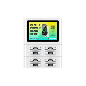 8-Slot Qr Scan Led Shared Power Bank Station